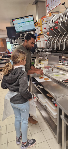 Besuch McDonald's