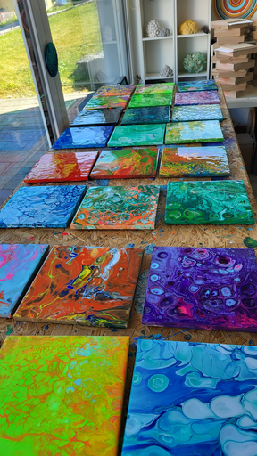 Acrylic Pouring